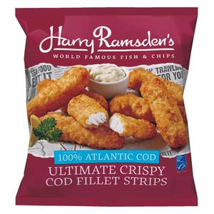 Harry Ramsden's Ultimate Crispy Cod Fillet Strips 400g