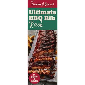 Frankie and Benny's Ultimate BBQ Rib Rack 904g