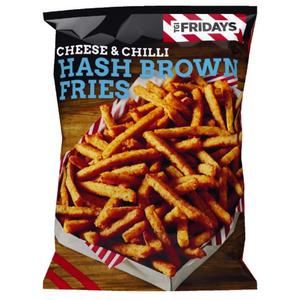 TGI Fridays Cheese and Chilli Hash Brown Fries 750g