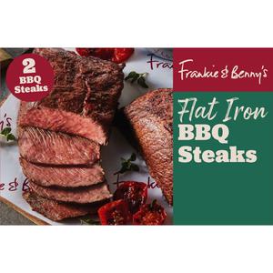 Frankie and Benny's Frankie and Bennies Flat Iron BBQ Steaks 280g