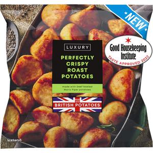 Iceland Luxury Perfectly Crispy Roast Potatoes 1kg