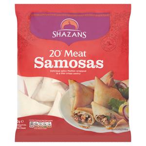 Shazans 20 Meat Samosas 650g