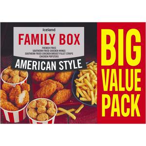 Iceland American Style Family Box 1.42kg