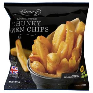 Iceland Luxury Maris Piper Chunky Oven Chips 1.5Kg