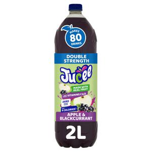 Jucee Apple & Blackcurrant Double Strength 2 Litre