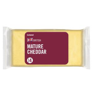 Iceland British Mature Cheddar 830g