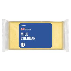 Iceland British Mild Cheddar 830g