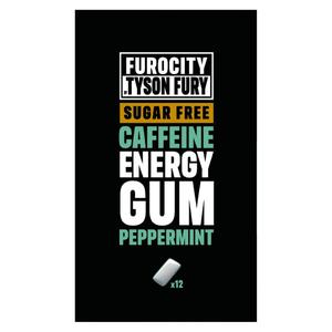 Furocity Peppermint Energy Gum 12 Pieces