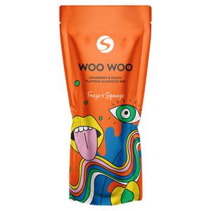 Shuda Woo Woo Cranberry & Peach Flavour Alcoholic Mix 250ml