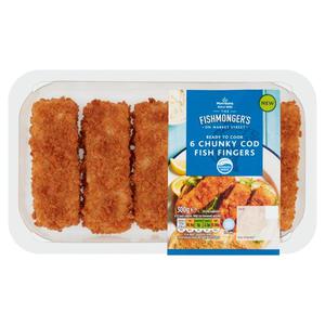 Morrisons Breaded Chunky Cod Fish Fingers