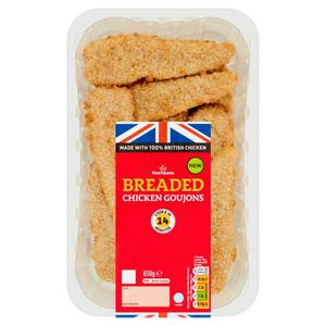 Morrisons Breaded Chicken Goujons