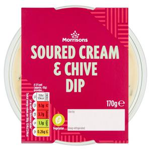 Morrisons Soured Cream & Chive Dip