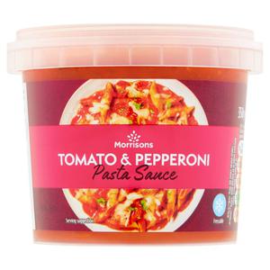 Morrisons Tomato & Pepperoni Pasta Sauce