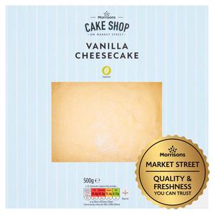 Morrisons Market Street Vanilla Cheesecake