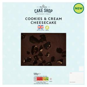 Morrisons Cookies & Cream Cheesecake