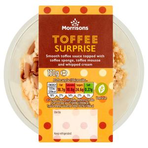 Morrisons Toffee Dessert