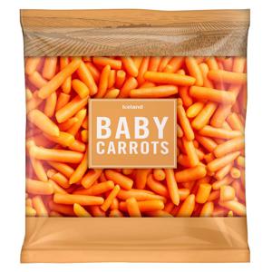 Iceland Baby Carrots 900g