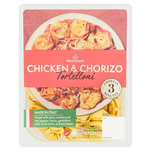 Morrisons Chicken & Chorizo Tortelloni