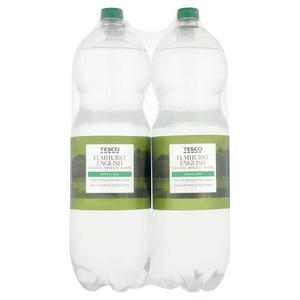 Tesco Elmhurst Natural Mineral Sparkling Water 4X2ltr