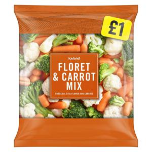 Iceland Floret & Carrot Mix 900g