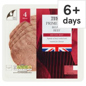 Tesco Prime Cuts Roast Beef 90G