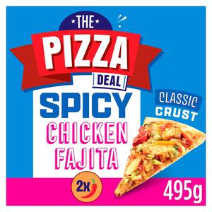 Morrisons The Pizza Deal Spicy Chicken Fajita Pizza