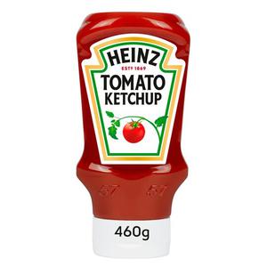 Heinz Top Down Squeezy Tomato Ketchup Sauce 460G