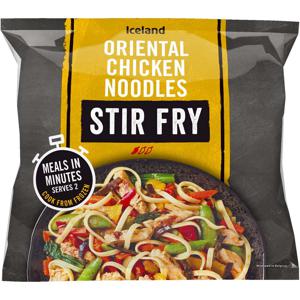 Iceland Meal in a Bag Oriental Chicken Noodles Stir Fry 750g