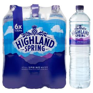 Highland Spring Still Water 6 X 1.5L