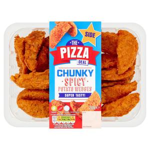 Morrisons The Pizza Deal Seasoned Potato Wedges