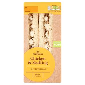 Morrisons Chicken & Stuffing Sandwich