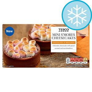 Tesco Mini S'mores Cheesecakes 2X80g