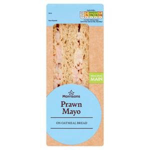 Morrisons Prawn Mayonnaise Sandwich