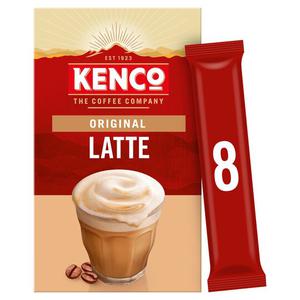 Kenco Original Latte Instant Coffee 8 X 16.3G