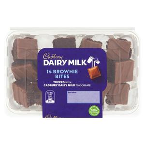 Cadbury Dairy Milk Brwnie Bites X14