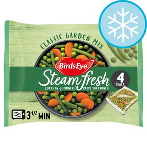 Birds Eye Steamfresh 4 Classic Garden Mix Vegetable 540G