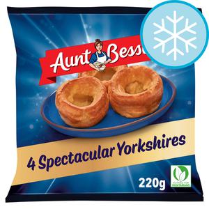 Aunt Bessie's 4 Yorkshire Puddings Sea Salt & Rosemary 220G