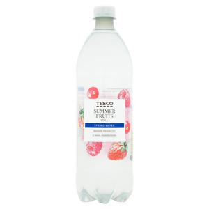 Tesco Summer Fruits Still Flavoured Water 1L