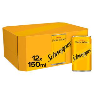 Schweppes Tonic 12X150ml Pack