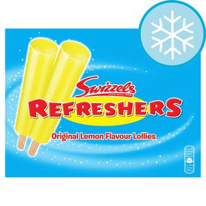 Swizzels Refreshers Lemon Lollies 4X65ml