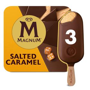 Magnum Salted Caramel Ice Cream Sticks 3 X 100Ml