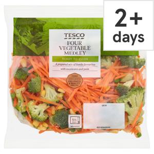 Tesco Four Vegetable Medley 335G