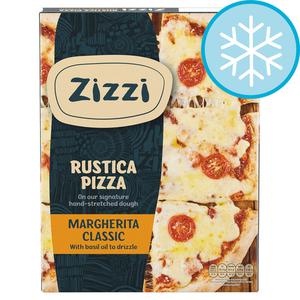 Zizzi Rustica Margherita Classic Pizza 410G