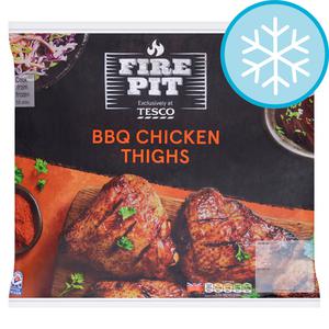 Tesco Fire Pit Bbq Chicken Thighs 800G