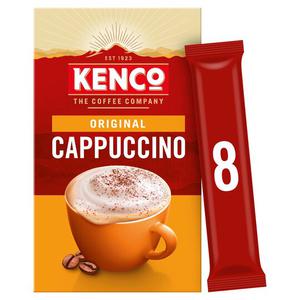 Kenco Original Cappuccino Instant Coffee 8 X 14.8G