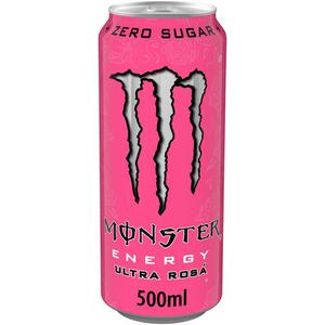 Monster Energy Ultra Rosa Sugar Free Drink 500Ml