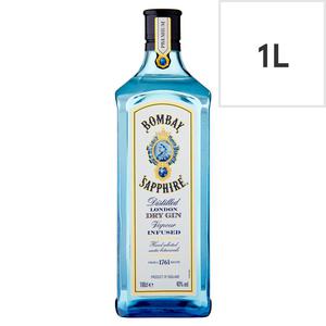 Bombay Sapphire Gin 1 Litre