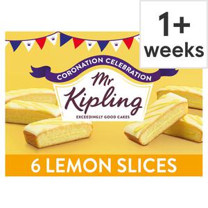 Mr Kipling Lemon Slice 6 Pack