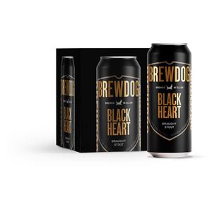 Brewdog Black Heart Stout 4 X 440 Ml