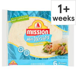 Mission Deli. Mini Wrap Original 6 Pack